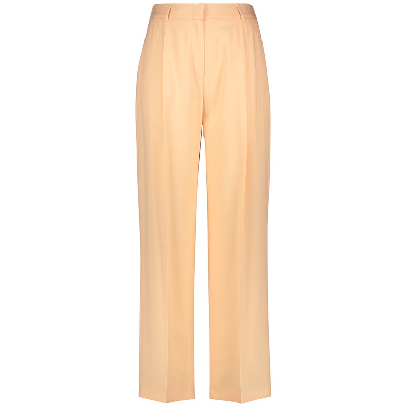 Elegant Trousers With Pressed Pleats