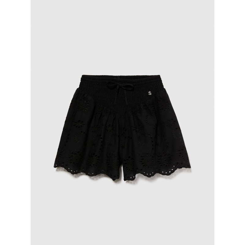 Embroidered Shorts