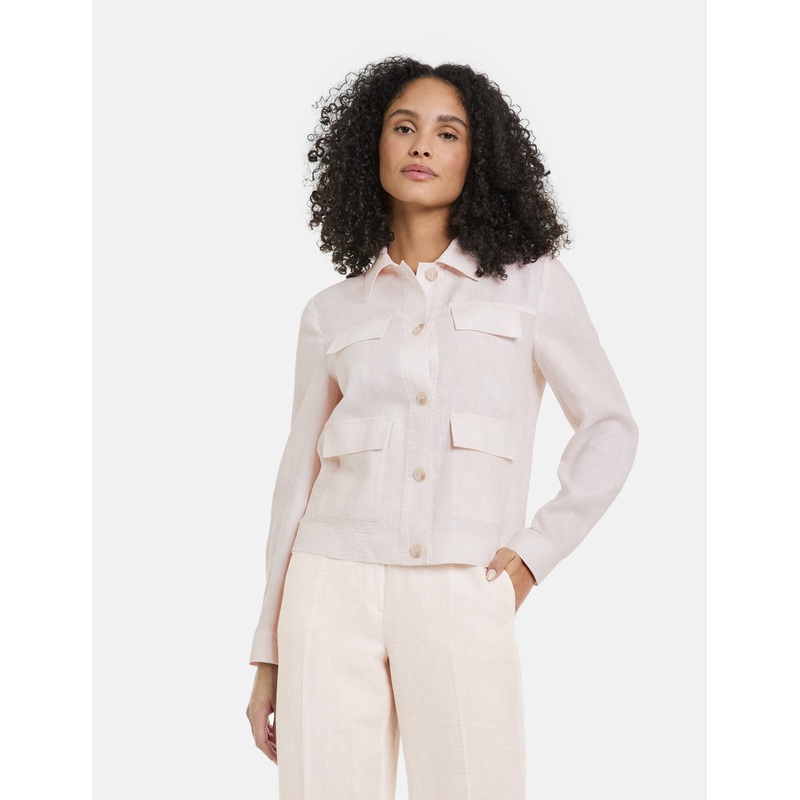 Linen Blazer Jacket