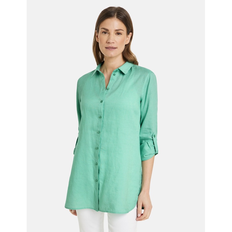 Long Linen Blouse