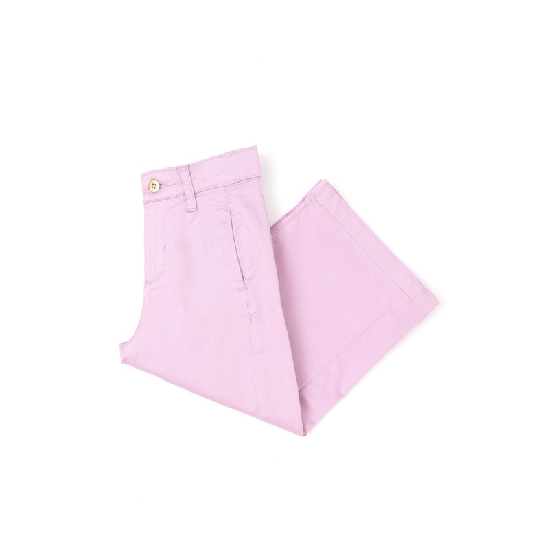 Pink Wide Leg Jeans