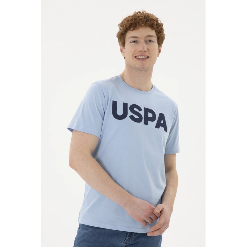 Round Neck T-Shirt With Uspa Logo