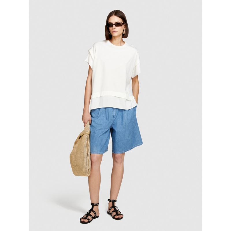 T-Shirt With Frill