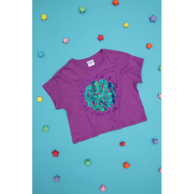 Top With Flower Design