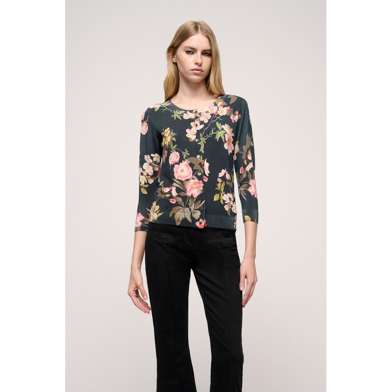Centrino Floral Cardigan