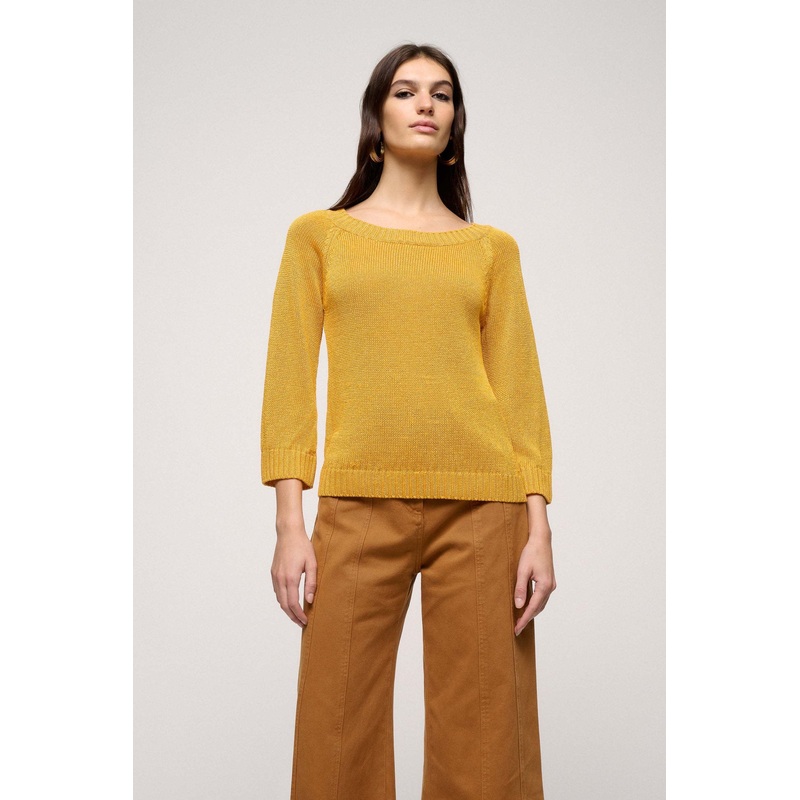 Confettura Boat Neck Pullover