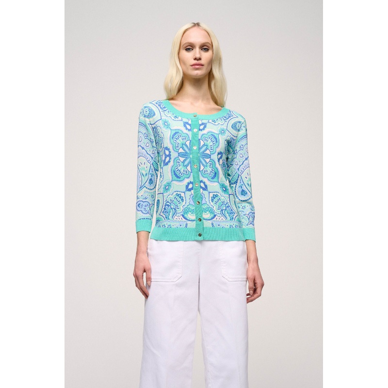 Crostone Paisley Cardigan