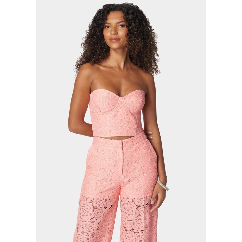 Lace Bustier Top
