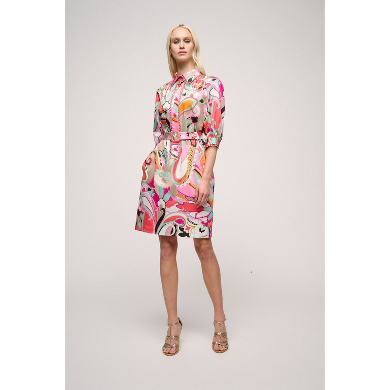 Piediluco Paisley Shirt Dress