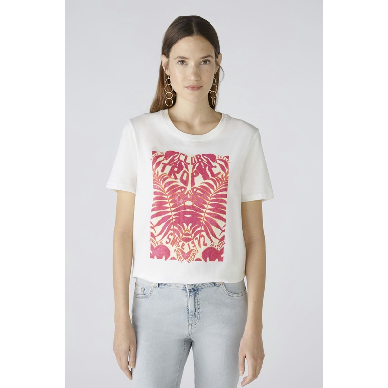 T-Shirt Organic Cotton With Front Print