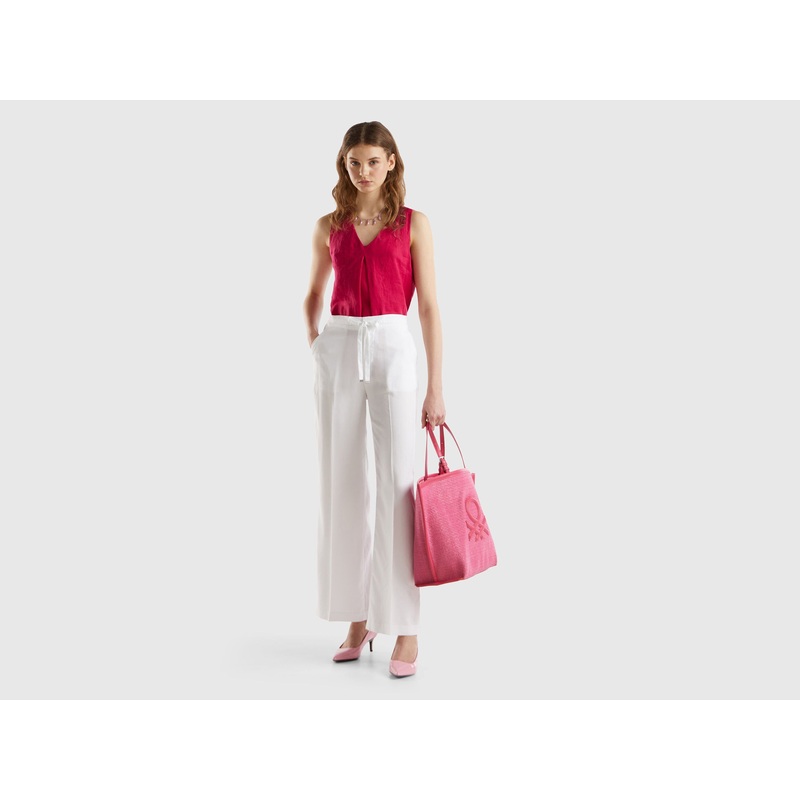 Trousers In Pure Lyocell