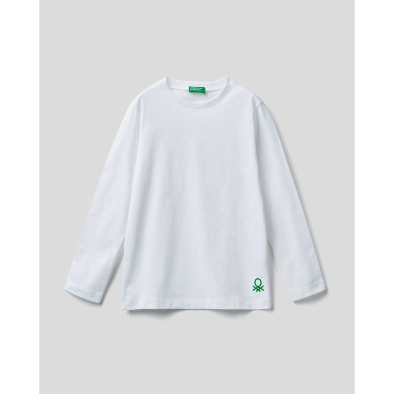 White T-Shirt L/S