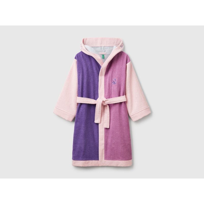 Color Block Bathrobe