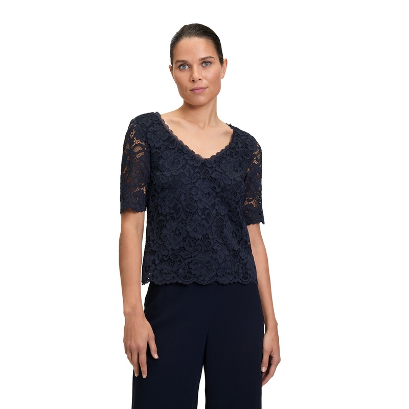 Lace Top with Lace Edge