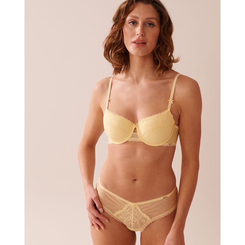 Lightly Lined Balconette Flexible Demi Bra