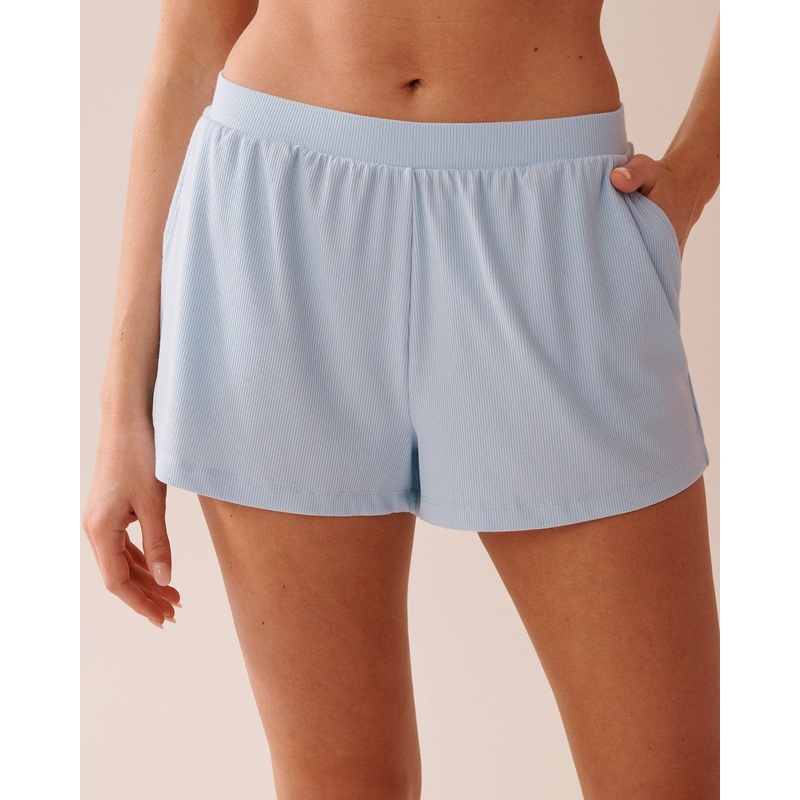 Ribbed Modal Shorts