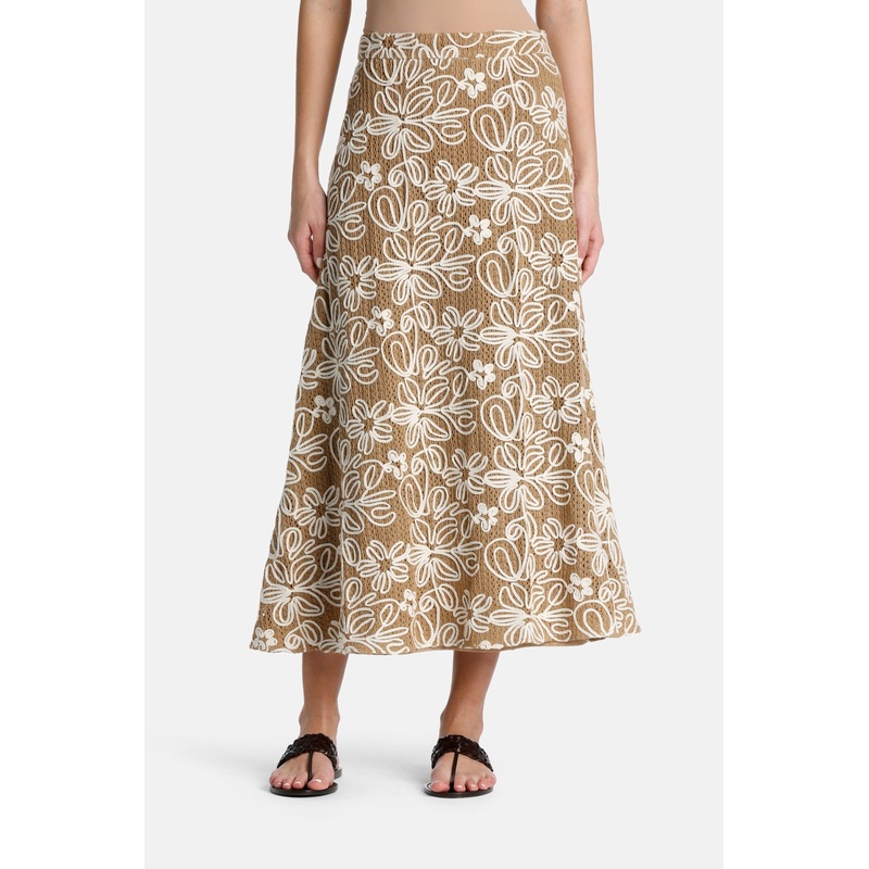 Tenente Embroidered Skirt