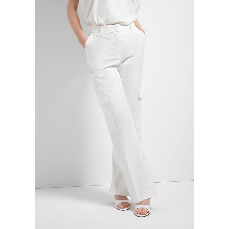 Ecru Cargo Pants