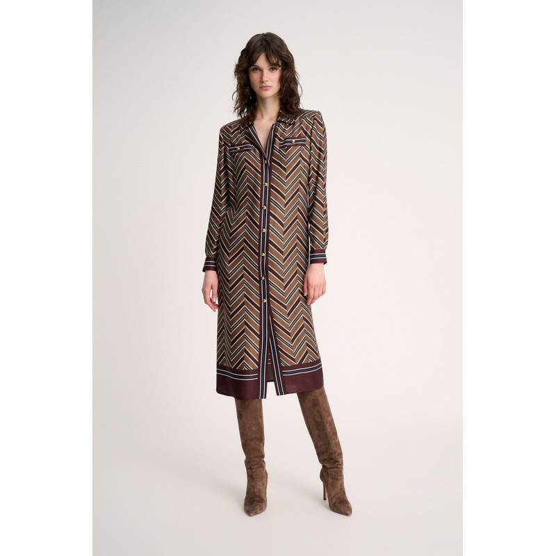 Giardino Viscose Shirt-Dress