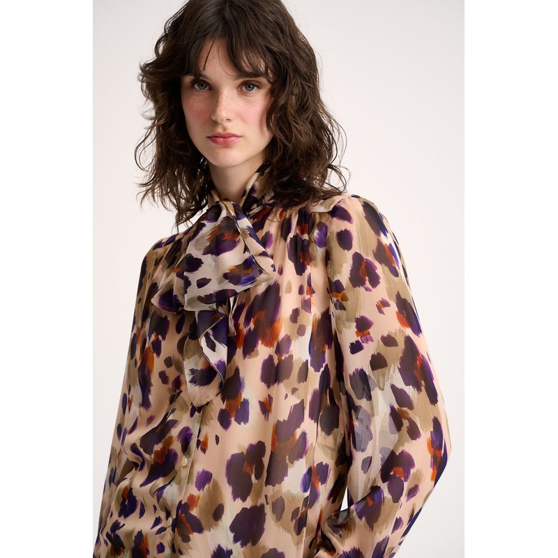 Linda Blouse With Sash