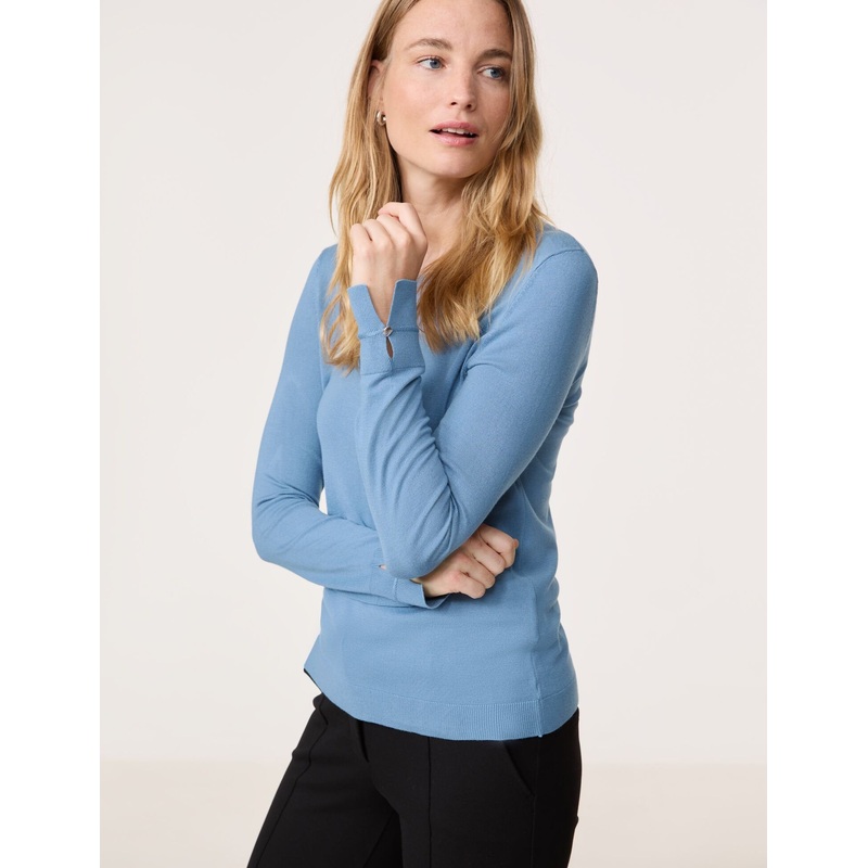 Long Sleeve Jumper In A Sustainable Fine Knit