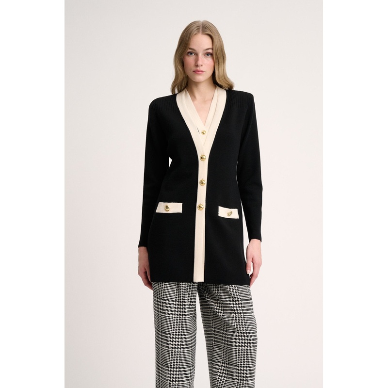 Mongioia Bon Ton Long Cardigan