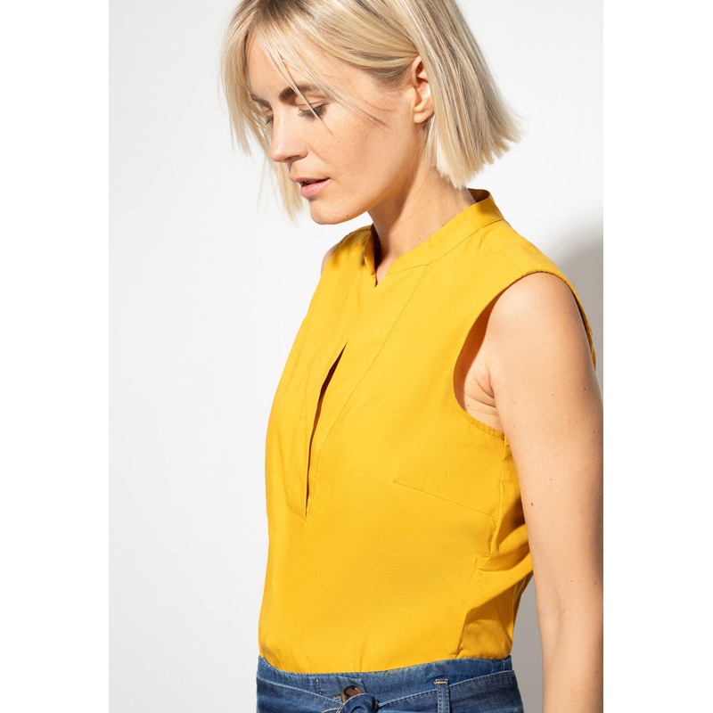 Warm Sunglow Blouse Top