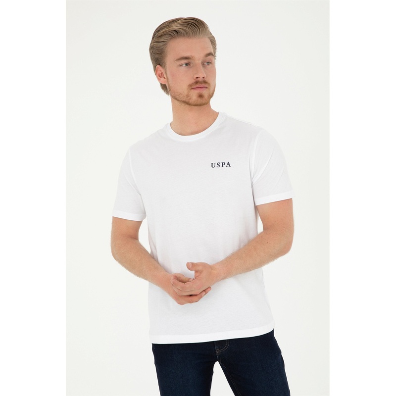 White T-Shirt With Logo