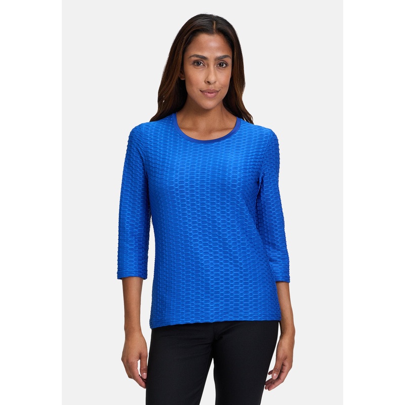 Basic Shirt With Round Neckline