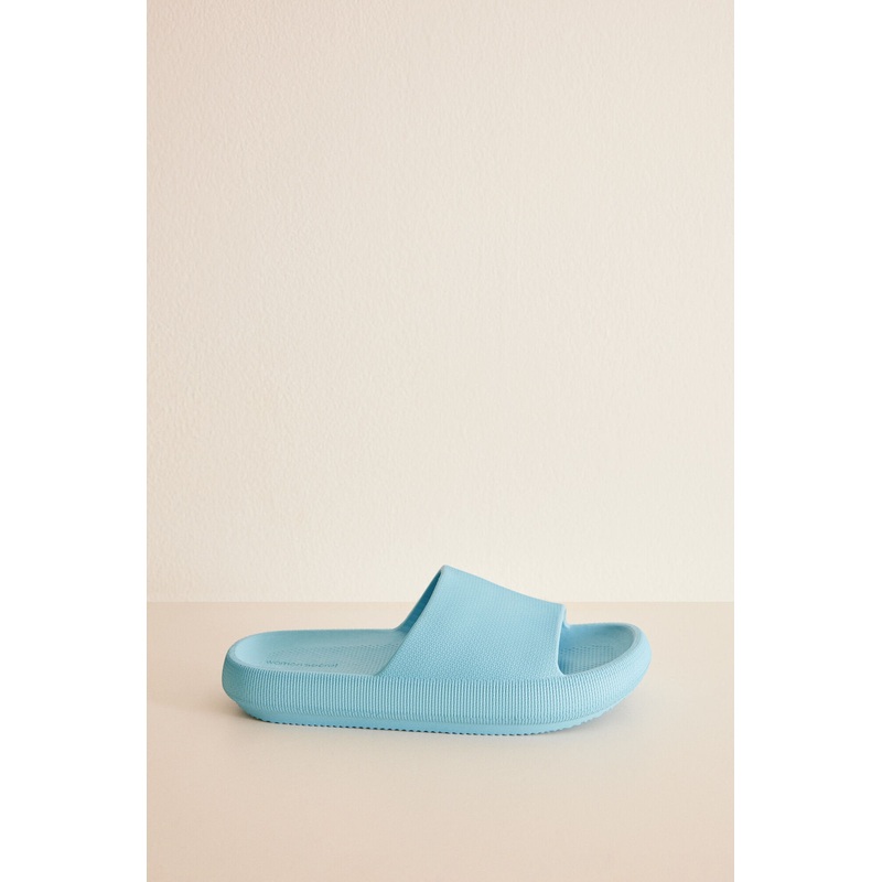 Blue Eva Rubber Flip Flops