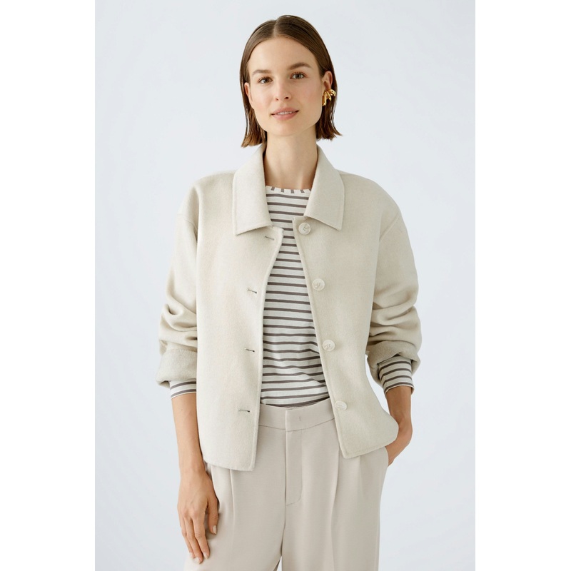 Jacket Wool Blend With Cashmere