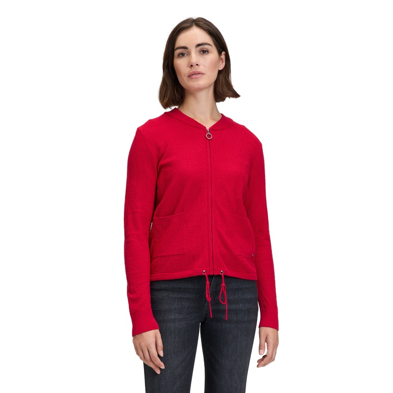 Knit-Cardigan With Zipper