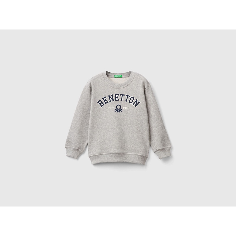 Sweatshirt In 100% Organic Cotton