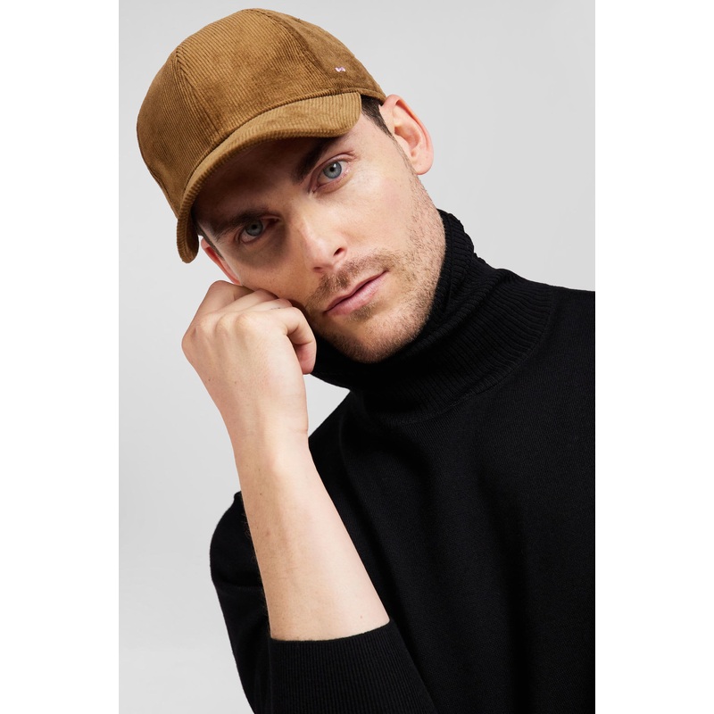 Camel Corduroy Cap