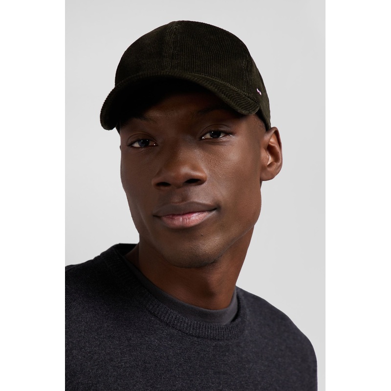 Khaki Corduroy Cap