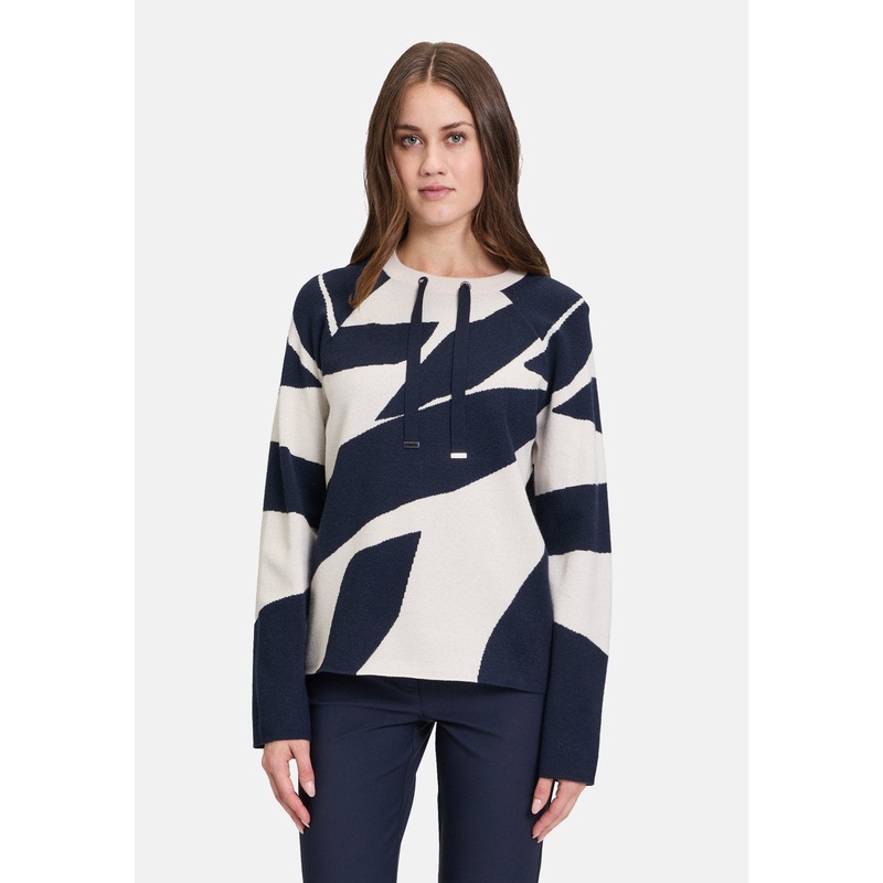 Knitted Sweater With Jacquard