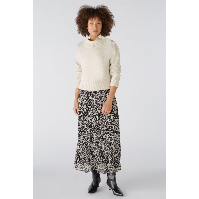 Midi Skirt Meshplisee