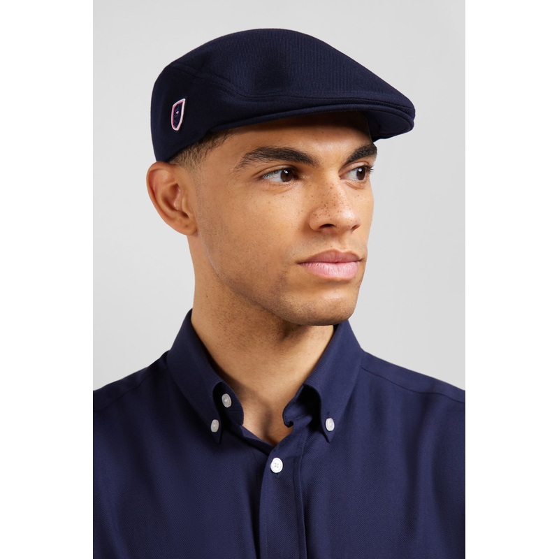 Navy Blue Beret Cap