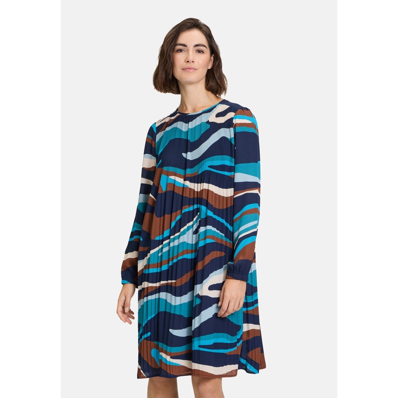 Pleated Dress Long Sleeve