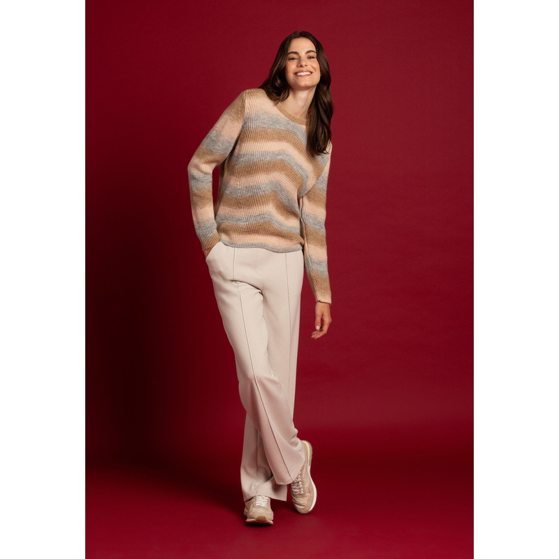 Powder Cream Jersey Pants