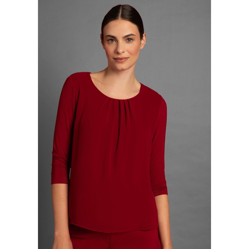 Red Blouse Shirt