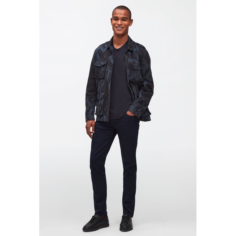 Slimmy Tapered Luxe Performance Plus Color Navy