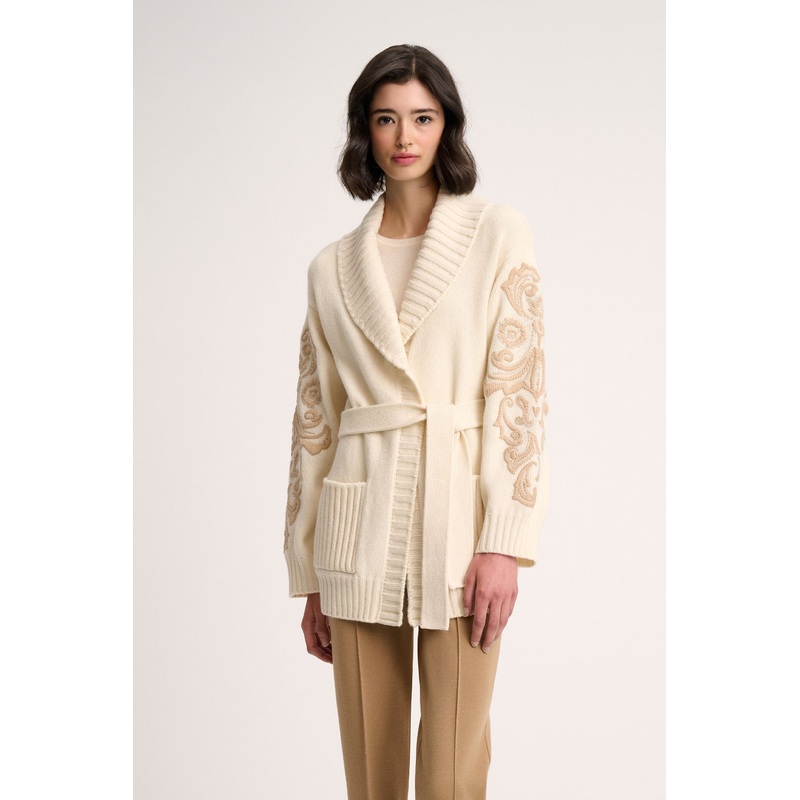 Cestello Embroidered Cardigan