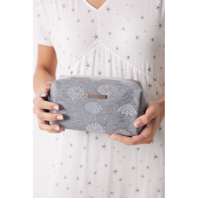 Medium Gray Star Marine Beauty Case