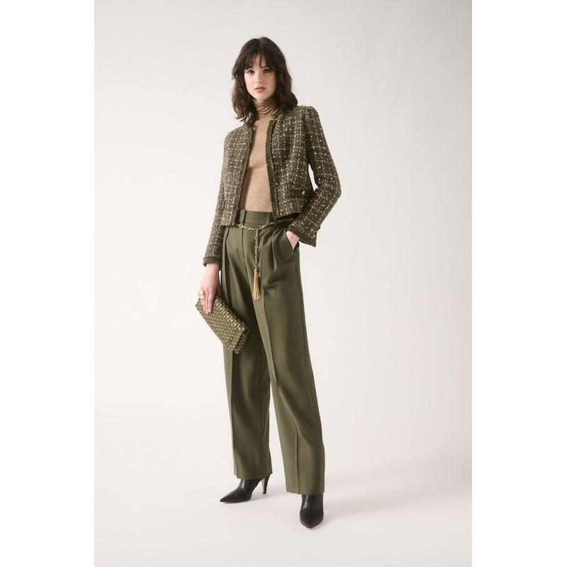 Oggi Pleated Pants