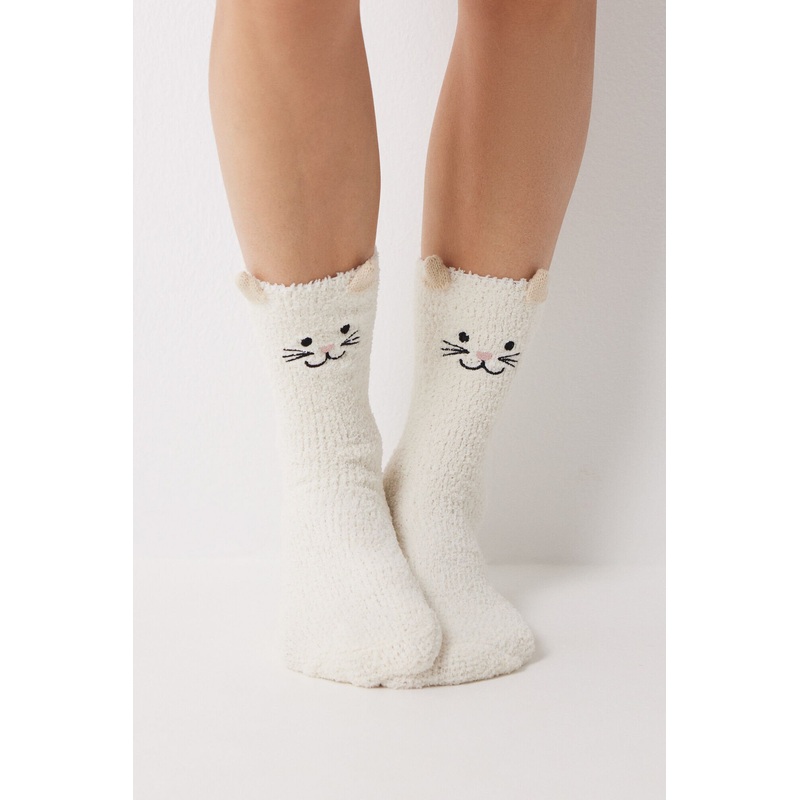 Fluffy Cat Socks