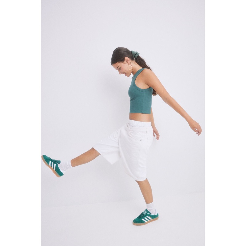 Green Cotton Top
