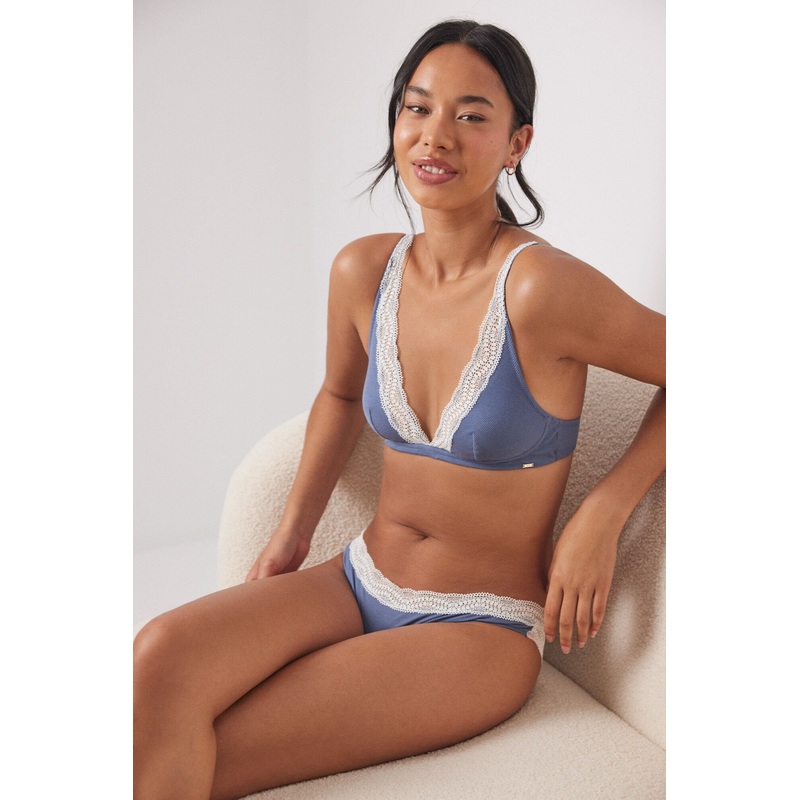 Light Blue Cotton Panty