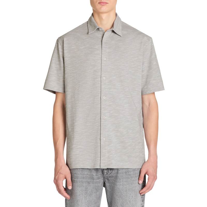 Cotton Jersey Shirt - Grey