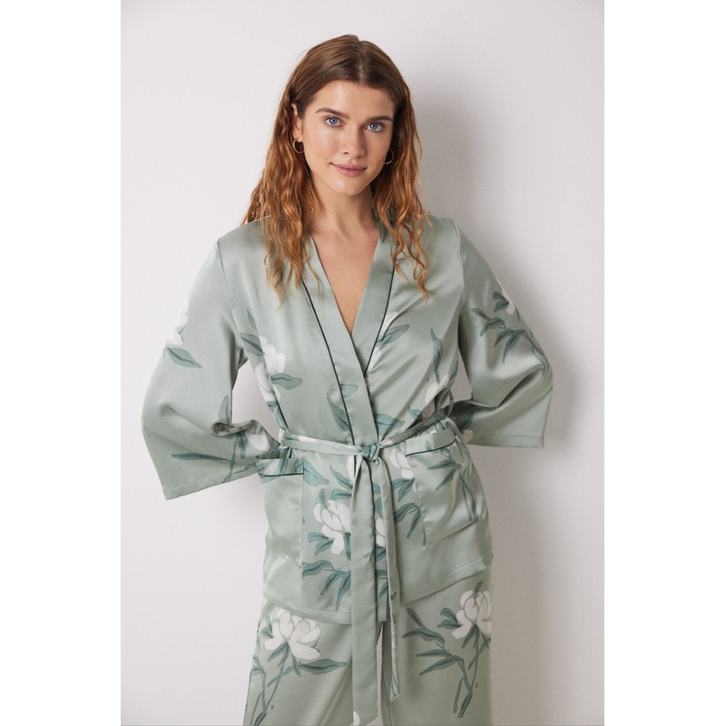 Floral Pajama Robe